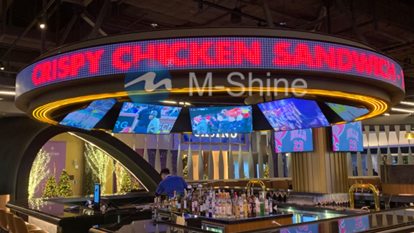 P2.5定制圓形LED顯示屏，韓國